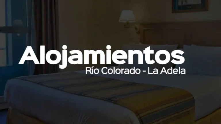 alojamientos junto al rio colorado