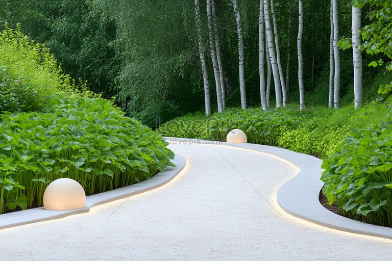 camino entre luces y sombras