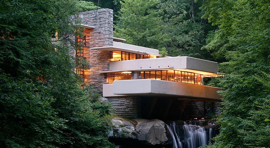 Dónde se encuentra la Casa de la Cascada de Frank Lloyd Wright 8 Dónde se encuentra la Casa de la Cascada de Frank Lloyd Wright