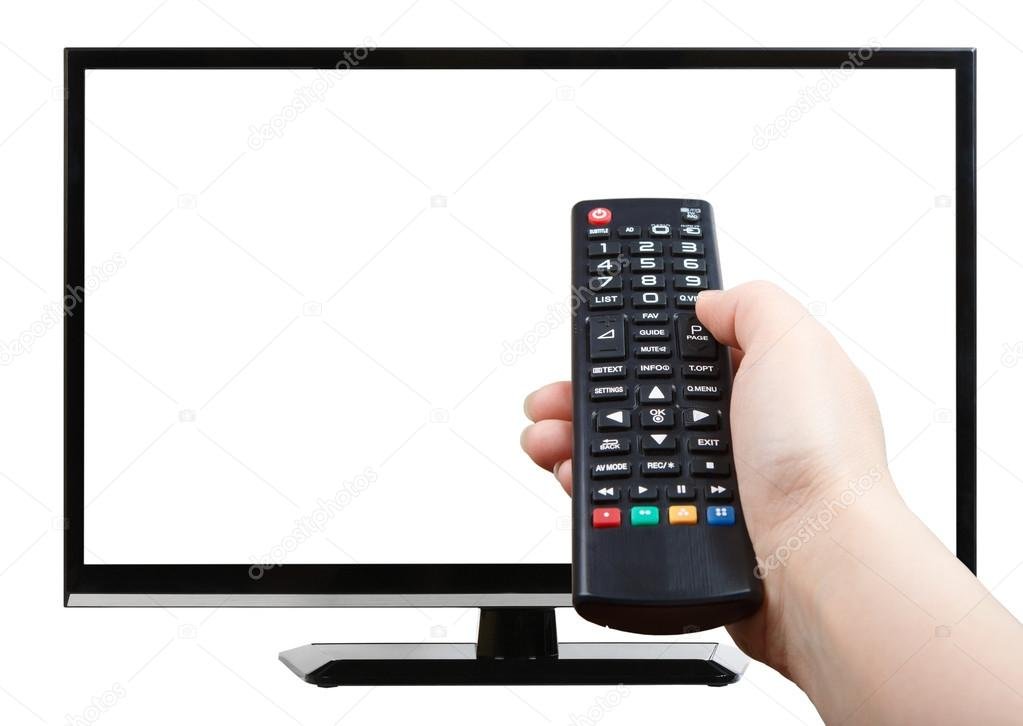 Cuál es el canal de Star Plus en DirecTV Argentina 1 control remoto apuntando a un televisor