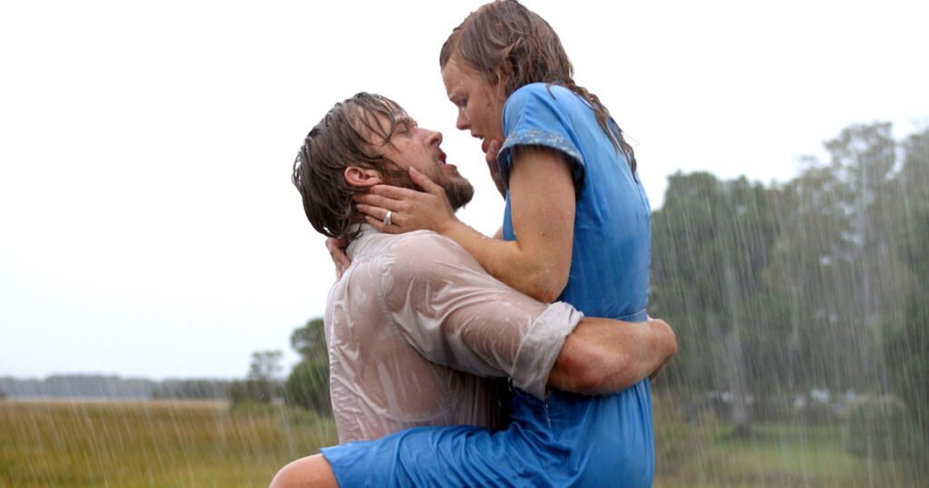 escena de amor en un pequeno pueblo