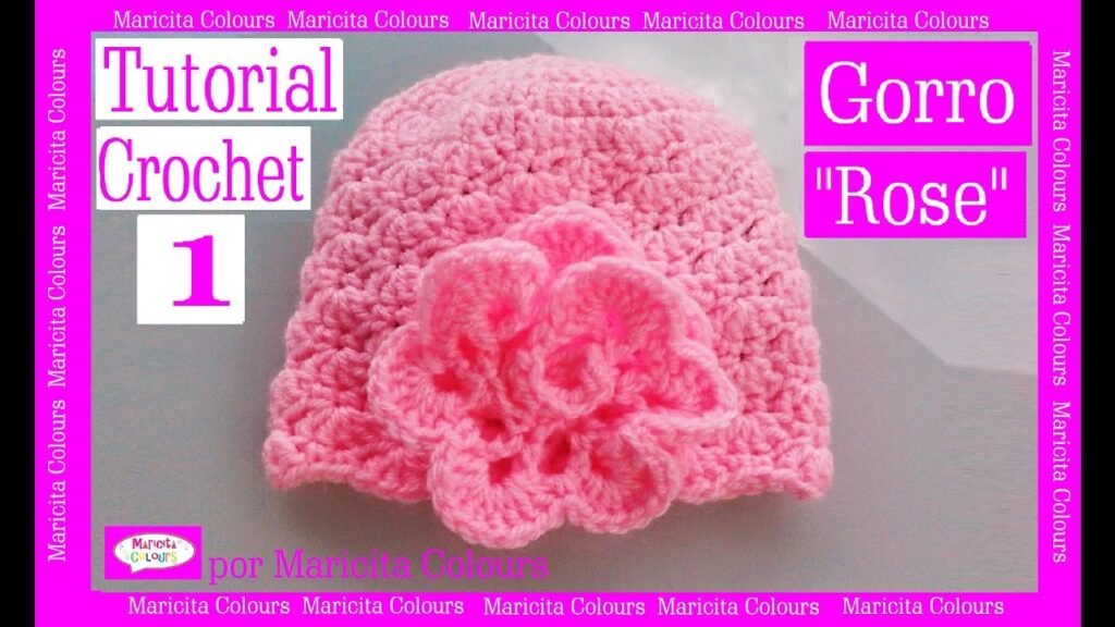 Cómo hacer un gorro de niña a dos agujas Patrón paso a paso