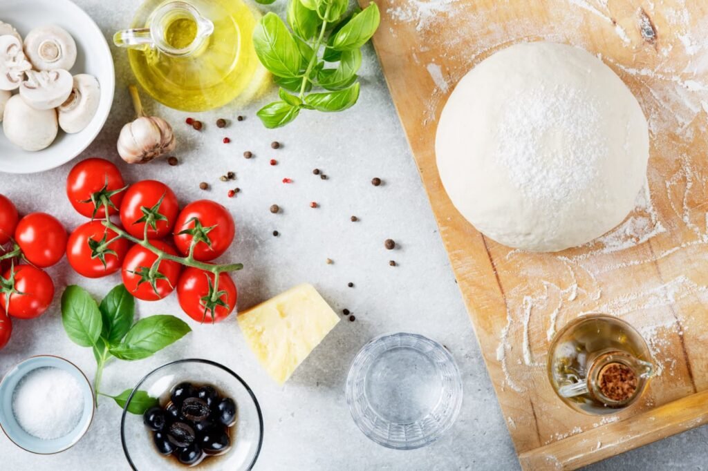 Cómo hacer masa para pizza sin levadura fácil y rápida 4 Cómo hacer masa para pizza sin levadura fácil y rápida