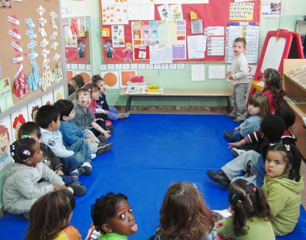 Qué aspectos considerar en el diseño curricular para nivel inicial en CABA 1 ninos aprendiendo en un aula creativa 1
