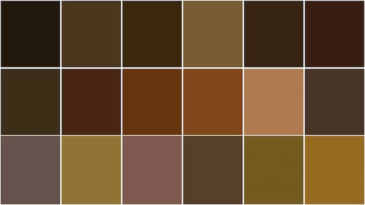 Qué colores mezclar para obtener el color marrón ideal 5 Qué colores mezclar para obtener el color marrón ideal