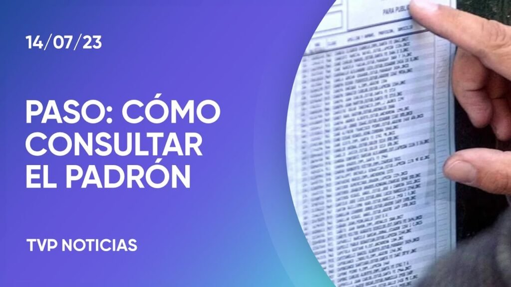 Cómo puedo buscar personas por padrón electoral en Argentina 3 Cómo puedo buscar personas por padrón electoral en Argentina
