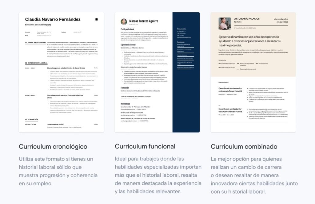 Dónde encontrar las mejores plantillas de currículum vitae en Word 6 Dónde encontrar las mejores plantillas de currículum vitae en Word