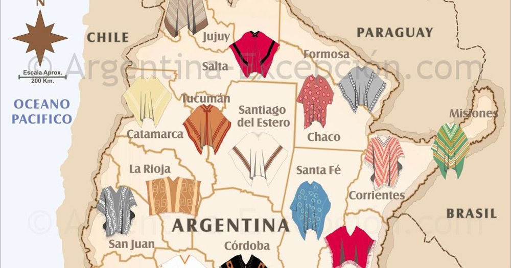 Qué características tienen los ponchos argentinos de cada provincia 5 Qué características tienen los ponchos argentinos de cada provincia