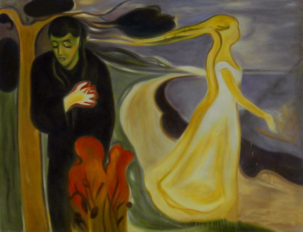 De qué trata la famosa obra "Oid mortales, el grito sagrado" 1 representacion del grito sagrado en accion
