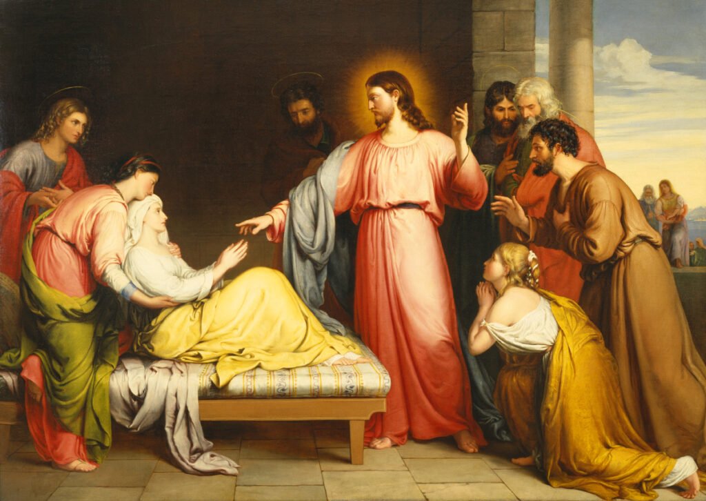 Por qué Jesús sanó a la suegra de Pedro en los Evangelios 1 sanacion de la suegra de pedro