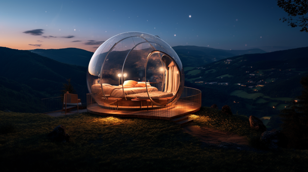 sueno bajo las estrellas en la noche