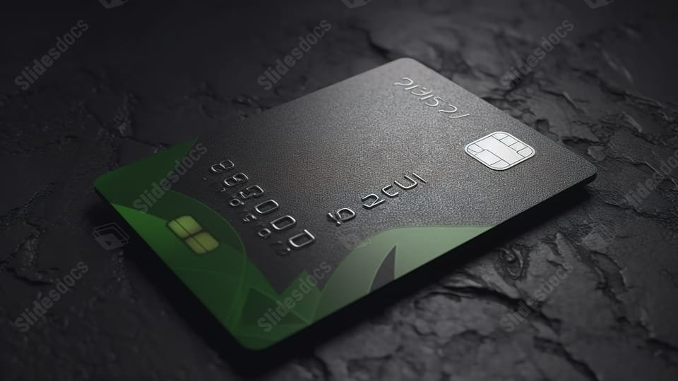 Cómo obtener un resumen de la tarjeta Visa del Banco Francés 1 tarjeta visa sobre fondo neutro elegante