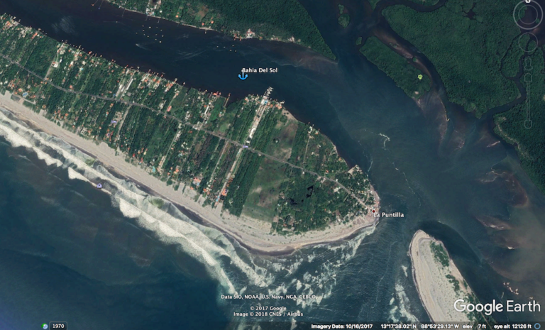 vista aerea de bahia del sol country club