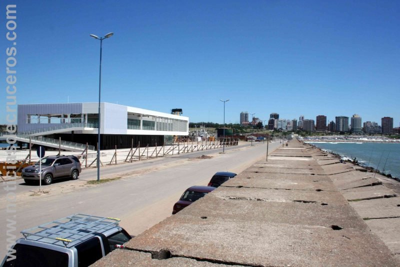vista aerea de la terminal de mar del plata