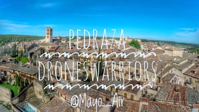Dónde encontrar opciones de viajes para solos y solas en Pedraza 13 vista aerea de pedraza espana