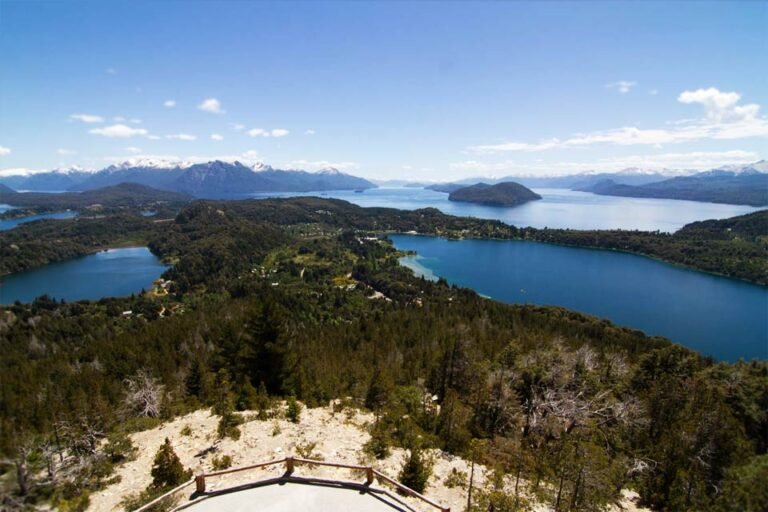 vista panoramica de los andes en bariloche