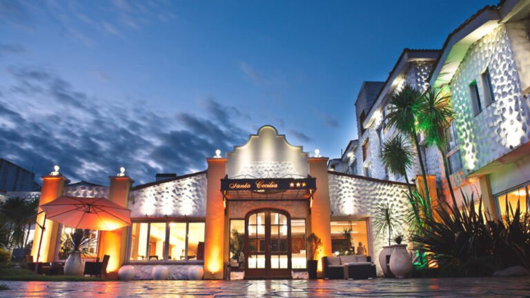 vista panoramica del santa cecilia resort spa